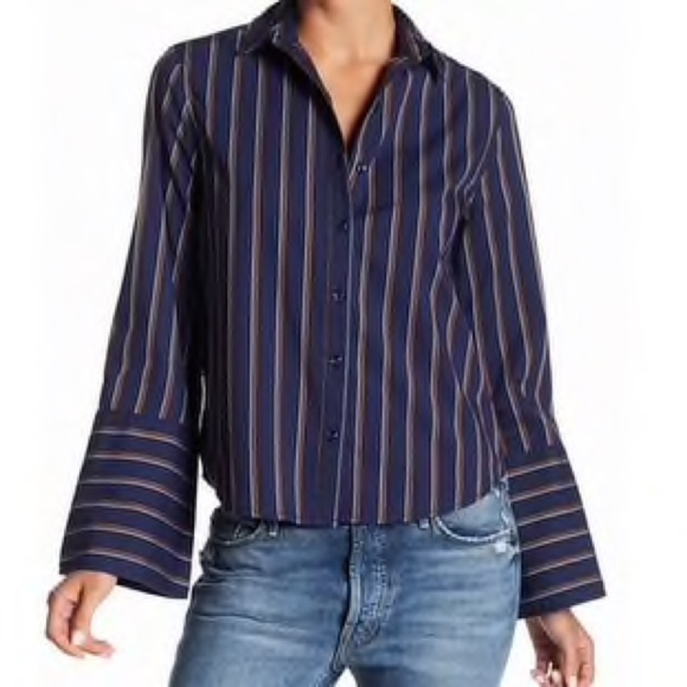 Abound Wide Sleeve Poplin Shirt